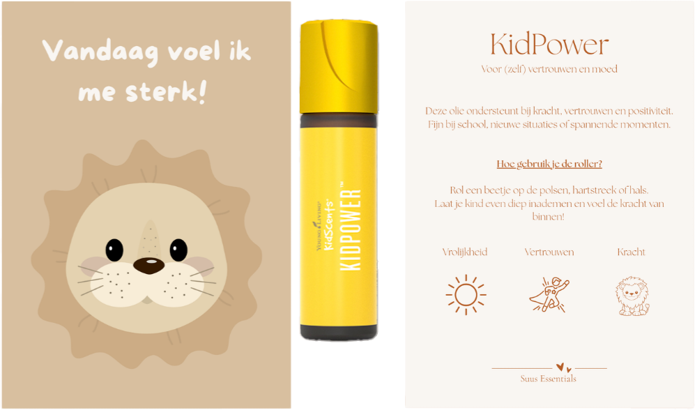 Kinderkaart Kidpower voor vertrouwen en positiviteit