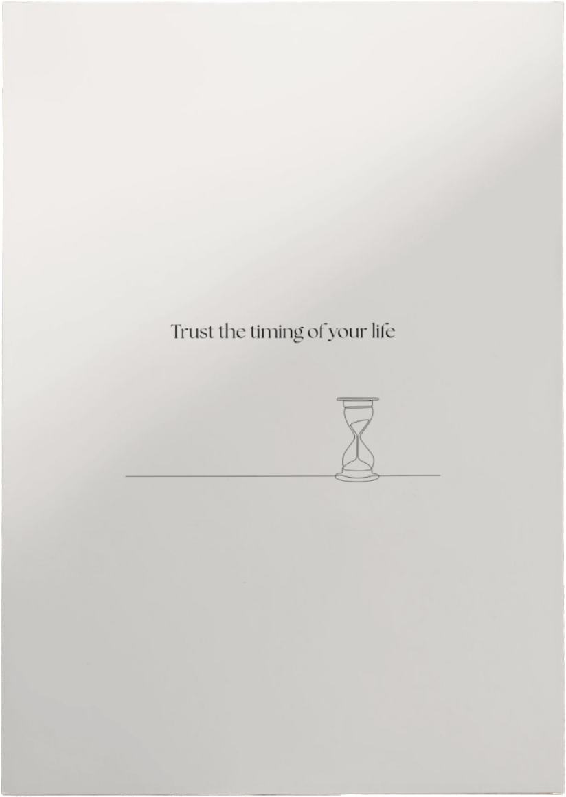 Inspiratiekaart Timing voor volwassenen