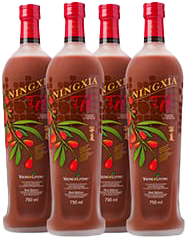 NingXia Red pakket met 4 flessen