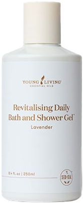 Lavender bath en shower gel met essentiële oliën