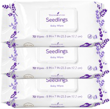 Seedlings Calm wipes voordeelverpakking met drie pakken babydoekjes